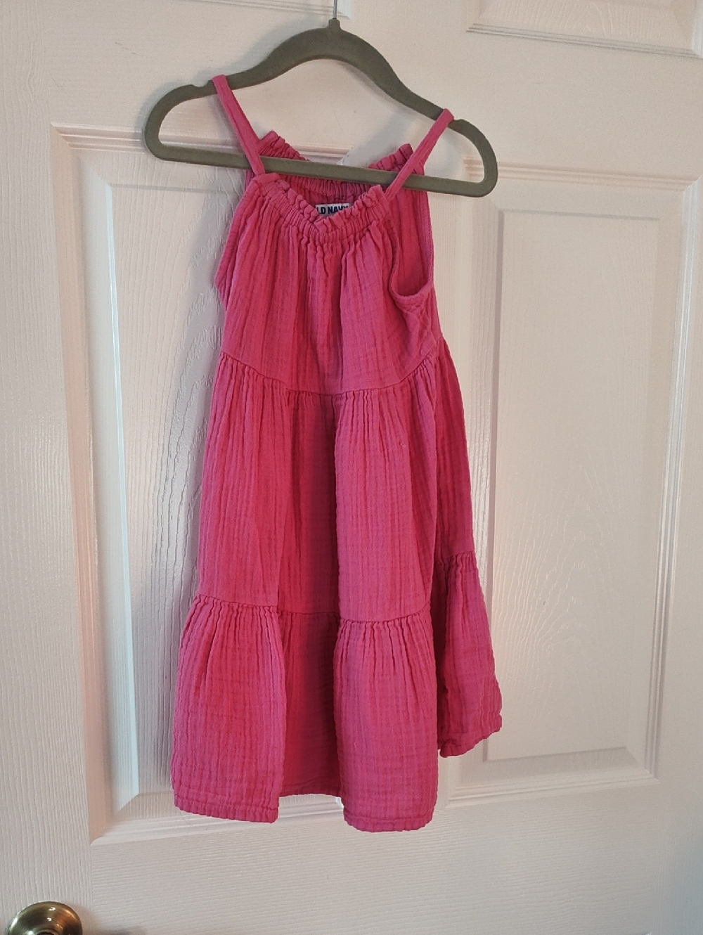 Old Navy Hot Pink Tiered Sundress for Girls